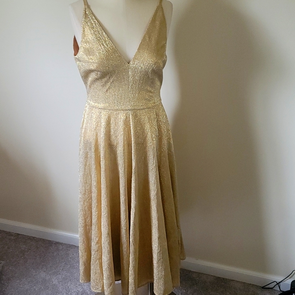 Gold Dress